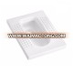 Hot Sale White Ceramic Bathroom Washdown Squatting Pan Toilet