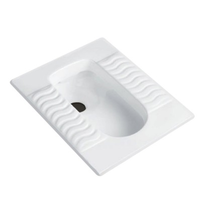 Cheap price sanitary ware ceramic squatting pan wc standard squat toilet size