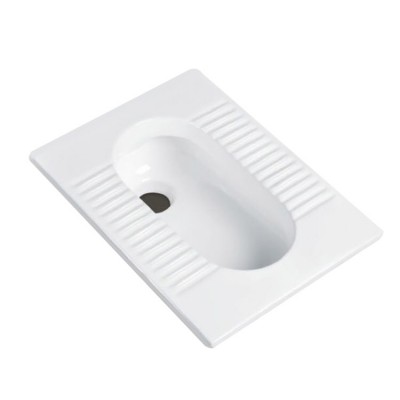 Popular ceramic white cleaning bathroom squatting pan squat toilet sanitary ware with cheap price