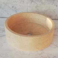 Round Shape bedige Marble stone Hand Wash Basin