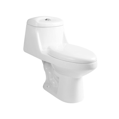 Brazil Good Price Bathroom S-trap Siphonic Sanitary Ware One Piece Toilet with High Quality